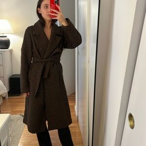 Abercrombie & Fitch Women’s Wool Blend Coat